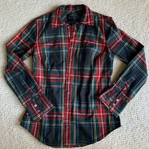 J.Crew Women’s “Perfect” Shirt Plaid